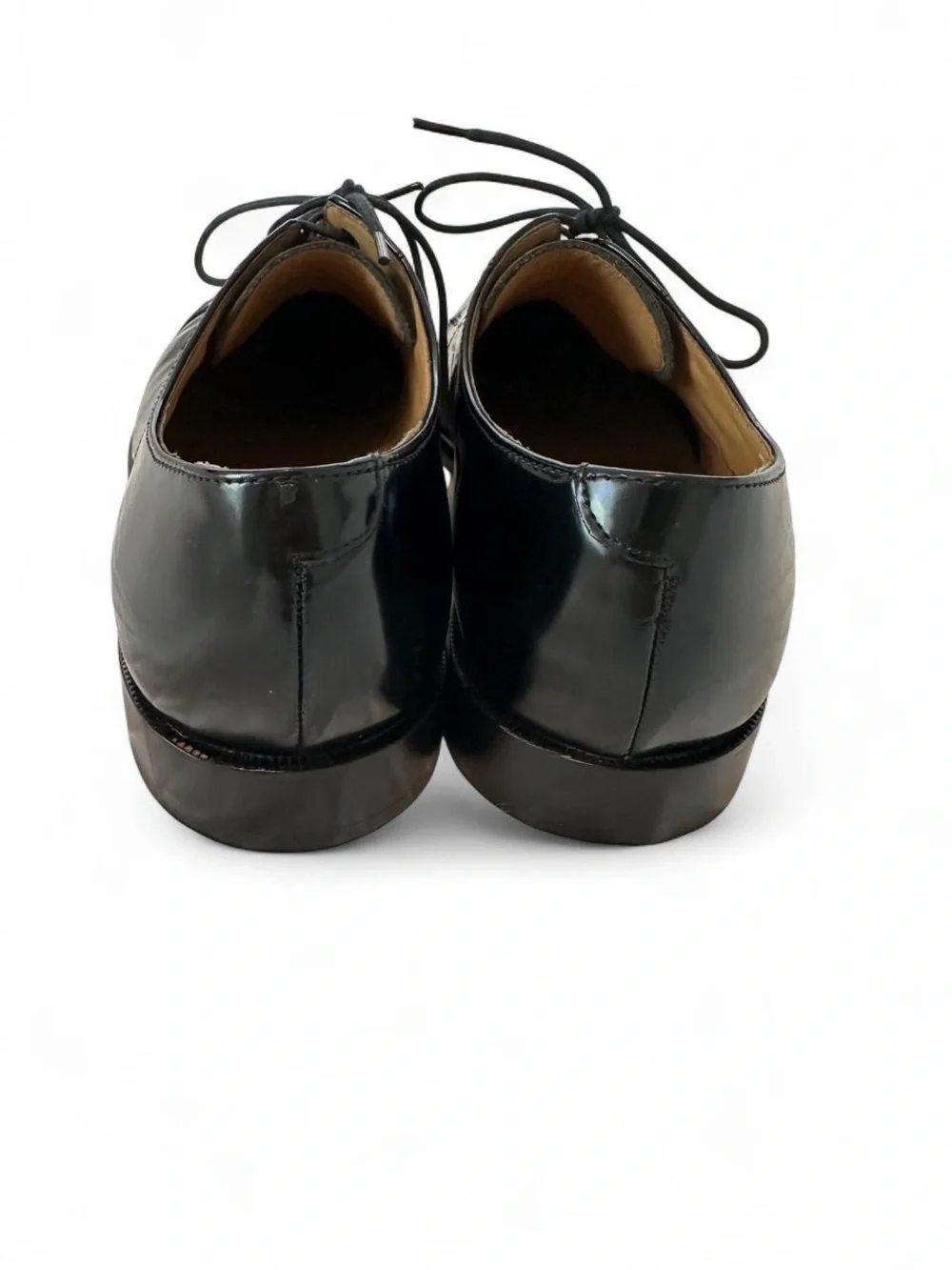 Men 10 Cole haan Classic Black Cap Toe Leather Oxford